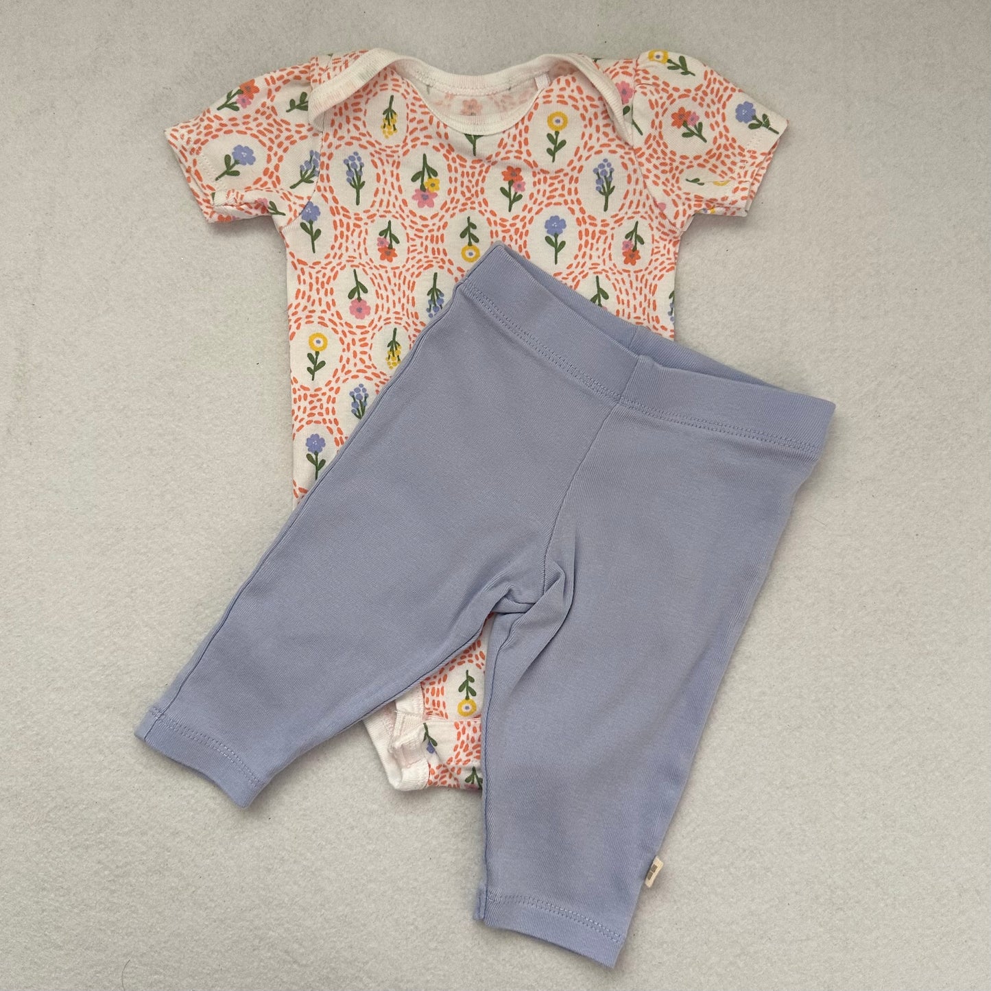 2 pc. Huggies pants and bodysuit set (3 months)