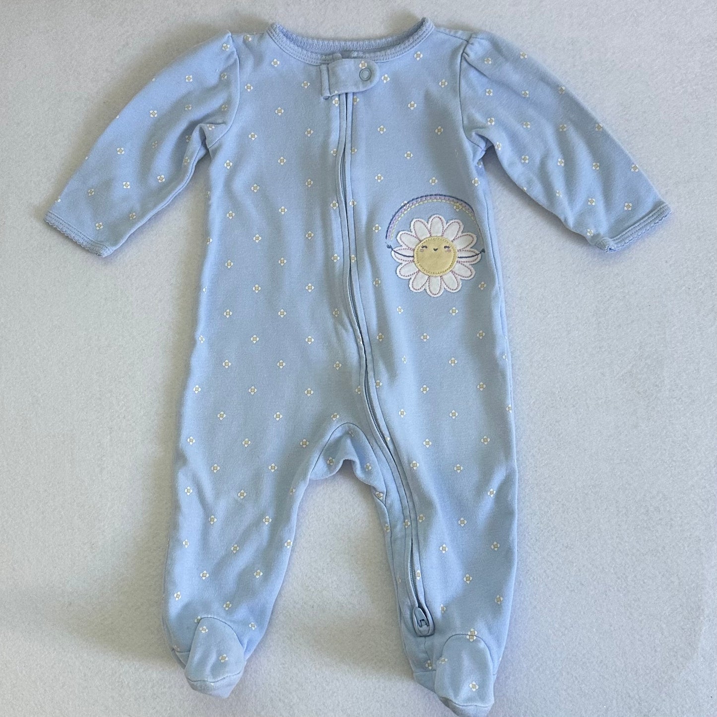 Carter’s 2 pcs. Baby Sleepwear Footed Pajama Sleeper (6 months)