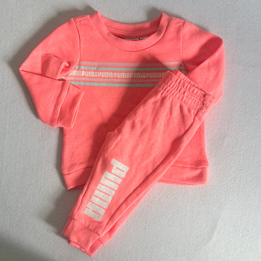 2 pc. Puma Tracksuit Baby Active Wear (3-6 months)